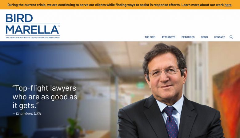 Bird, Marella, Boxer, Wolpert, Nessim, Drooks, Lincenberg & Rhow, P.C.